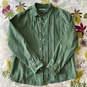 Zara button down shirt size Mens Large